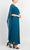 Glamour GRN180L - Cape Sleeve Beaded Long Dress Mother of the Bride Dresses