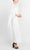 Glamour GRN731L - Cape Sleeve Beaded Neckline Long Dress Mother of the Bride Dresses