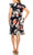 ILE Clothing - SCP1550 Ruffled Cap Sleeves Sheath Dress Holiday Dresses