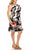 ILE Clothing - SCP1550 Ruffled Cap Sleeves Sheath Dress Holiday Dresses