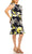 ILE Clothing - SCP1550 Ruffled Cap Sleeves Sheath Dress Holiday Dresses