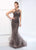 Ivonne D for Mon Cheri - 117D62 Trumpet Gown Evening Dresses 4 / Gray