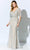 Ivonne D - Short Sleeve Lace Evening Dress ID905 Mother of the Bride Dresses 4 / Silver/Nude