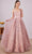 J'Adore Dresses J21003 - Sweetheart Lace Evening Gown Special Occasion Dress 2 / Dusty Pink
