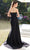 J'Adore Dresses J21009 - Strapless Side Overskirt Prom Gown Special Occasion Dress