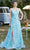 J'Adore Dresses J21025 - Sweetheart A-Line Long Dress Special Occasion Dress 2 / Blue