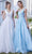 J'Adore Dresses J21032 - Sleeveless V-Neck A-line Long Dress Special Occasion Dress