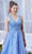 J'Adore Dresses J21032 - Sleeveless V-Neck A-line Long Dress Special Occasion Dress