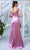 J'Adore Dresses J21034 - Sleeveless Ruffle Drape Long Dress Special Occasion Dress