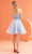 J'Adore Dresses J22083 - Pleated Strapless Cocktail Dress Special Occasion Dress