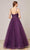 J'Adore - J18041 Pleat-Ornate Glitter A-Line Gown Special Occasion Dress