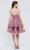 J'Adore - J20080 Tulle-Made Tier Short Dress Special Occasion Dress