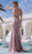 J'Adore - JM101 Plunging Neck Crisscross Strap Open Back Sequin Gown Special Occasion Dress