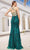 J'Adore - JM101 Plunging Neck Crisscross Strap Open Back Sequin Gown Special Occasion Dress