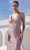 J'Adore - JM101 Plunging Neck Crisscross Strap Open Back Sequin Gown Special Occasion Dress