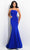 Jasz Couture - 7300 Strapless Folded Bateau Neck Formal Dress - 1 pc Red in Size 4 Available CCSALE 4 / Red