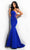 Jasz Couture - 7300 Strapless Folded Bateau Neck Formal Dress CCSALE