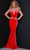 Johnathan Kayne - 2427 Sheer Long sleeve Mermaid Gown Prom Dresses 00 / Fuchsia