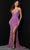 Johnathan Kayne 2529 - Strapless Sequined Long Dress Special Occasion Dress 00 / Orchid