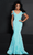 Johnathan Kayne 2678 - Scoop Back Mermaid Evening Gown Evening Dresses 00 / Aqua