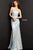 Jovani - 04810 Strapless Geometric Sequined Dress Prom Dresses