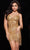 Jovani 05869 - V-Neck Sleeveless Cocktail Dress Cocktail Dresses