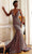 Jovani 06334 - Plunging V-Neck Mermaid Prom Gown Prom Dresses