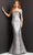 Jovani 06624 - Off-shoulder Straight Across Neck Evening Gown Prom Dresses