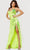 Jovani 06653 - Neon Glass Beaded Evening Gown Evening Dresses 00 / Neon Yellow