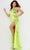 Jovani 06653 - Neon Glass Beaded Evening Gown Evening Dresses