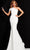 Jovani 06753SC - One Shoulder Evening Gown Evening Dresses 00 / White