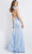 Jovani - 06859 High Neck Trumpet Gown With Slit Special Occasion Dress