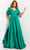 Jovani 07504 - Cap Sleeve A-Line Evening Dress Mother of the Bride Dresess