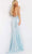 Jovani - 07897 Embellished Deep V Neck Trumpet Gown Special Occasion Dress