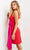 Jovani 07961 - Contemporary Pleated Short Dress Holiday Dresses