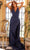 Jovani 08000 - Tiered Back Wide Leg Jumpsuit Special Occasion Dress