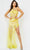 Jovani 08440 - Sheer Asymmetrical Evening Gown Evening Dresses