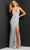 Jovani 08557 - Sleeveless Plunging V-neck Long Dress Prom Dresses