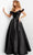 Jovani 08579 - Off Shoulder Crumbcatcher Evening Dress Evening Dresses