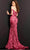 Jovani 08647 - Floral Embellished Prom Dress Prom Dresses