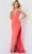 Jovani 08695 - Plunging Sheath Prom Dress Special Occasion Dress