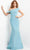 Jovani 09129 - Draped One Shoulder Evening Dress Prom Dresses