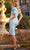 Jovani 09168 - Bateau Sheath Knee-Length Dress Special Occasion Dress