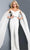 Jovani 09790 - Beaded Off-Shoulder Jumpsuit Formal Pantsuits 00 / Off-White