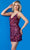 Jovani 09867 - Fully Sequined Sleeveless V-neck Short Dress Special Occasion Dress