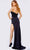 Jovani 09988 - Strapless High Slit Prom Dress Special Occasion Dress