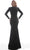 Jovani 1422 - Long Sleeve High Neck Evening Dress Mother of the Bride Dresess