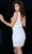 Jovani 22265 - Fringed Sleeveless V-neck Evening Dress Special Occasion Dress