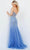 Jovani 22538 - Beaded Corset Prom Dress with Slit Special Occasion Dress