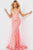 Jovani 22811 - Iridescent Sequin Prom Dress Prom Dresses 00 / Iridescent Coral